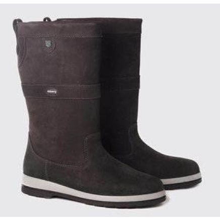 Dubarry Ultima ExtraFit Sailing Boot - Black Leather + Gore-Tex