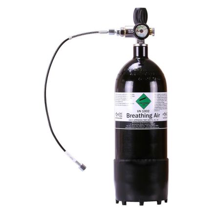 Airgun Charging Cylinder 5 Litre - 300Bar + MDE Jubilee Charging Valve