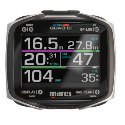 Mares Quad CI: The Ultimate Air Integrated Dive Computer