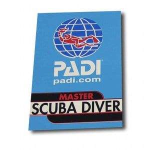 PADI Master Scuba Diver Vinyl Decal