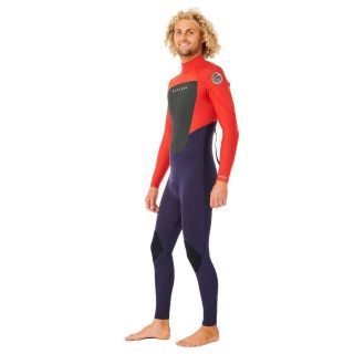 Rip Curl Omega 3/2mm Back Zip Mens Wetsuit RED