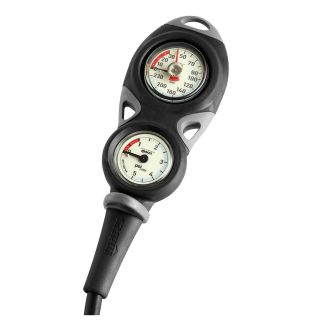 Mares Mission 2 Console - Contents + Depth Gauge