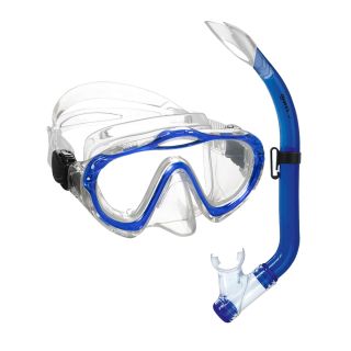 Mares Kids Sharky Mask and Snorkel Set - Silicone Mask + Snorkel 4-7 yrs