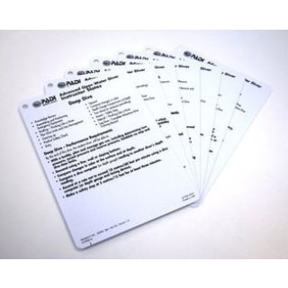 PADI Advanced Open Water Diver Instructor Cue Cards
