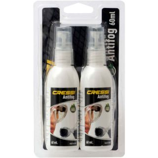 Cressi Anti-Fog Spray - Mask Defog Spray - Twin Pack