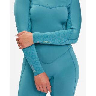 Billabong Womens Synergy 4/3mm Chest Zip Wetsuit - Marine