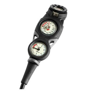 Mares Mission 3 Contents, Depth Gauge & Compass