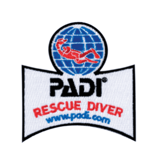 PADI Rescue Diver Emblem/Badge