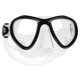 Scubapro Steel Low Volume Twin Lens Diving Mask - Black