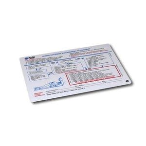 PADI Accident Management Slate
