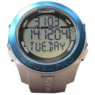 Scubapro Chromis Dive Computer - Watch - Blue/White