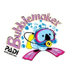 PADI Bubblemaker Sticker Decal