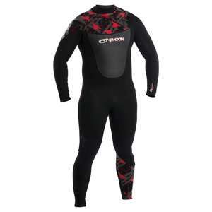Typhoon Mens Vortex 4/3mm GBS Chest Zip Wetsuit