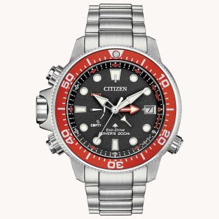 Citizen Stainless Steel Aqualand Divers Watch - BN2039-59E