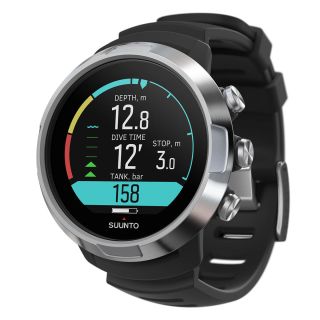 Suunto D5 Steel Watch Style Dive Computer Black + White