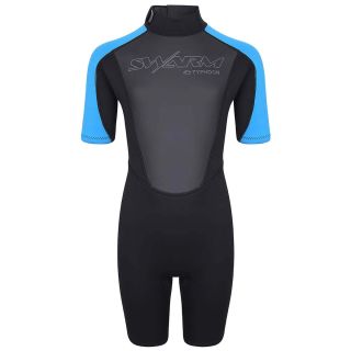 Typhoon Swarm Childrens Shorty Wetsuit - Black / Graphite