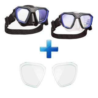Scubapro D-Mask Dive Mask + Fitted Optical Lenses