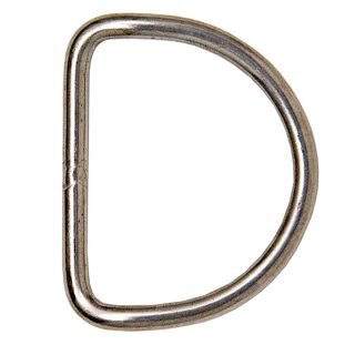 Scubapro S-Tek Stainless Steel Pre-Bent 50mm D-Ring