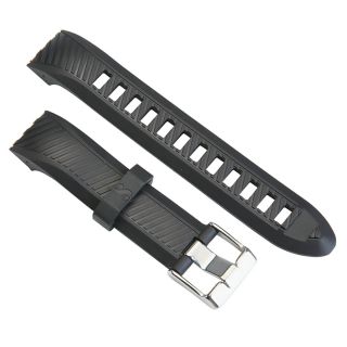 Scubapro M2 Computer Replacement Strap - Black Rubber
