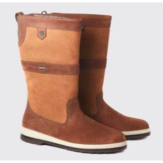 Dubarry Ultima Sailing Boot - Brown Leather + Gore-Tex