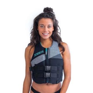 Jobe Womens Neoprene Vest + PFD - Cool Grey Impact Vest