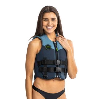 Jobe Womens Neoprene Vest + PFD - Midnight Blue Impact Vest
