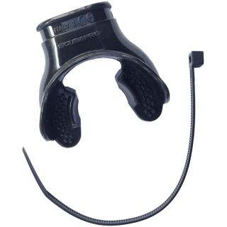 Scubapro Super Comfort Silicone Regulator Mouthpiece - Black c/w Tie
