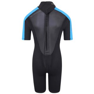 Typhoon Swarm Childrens Shorty Wetsuit - Black Blue