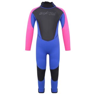 Typhoon Swarm Infants 3mm Wetsuit - 1 Piece Steamer Steel Blue / Blue