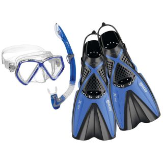 Mares Kids Mask Fins Snorkel Set - Pirate Mask + X-One Fins