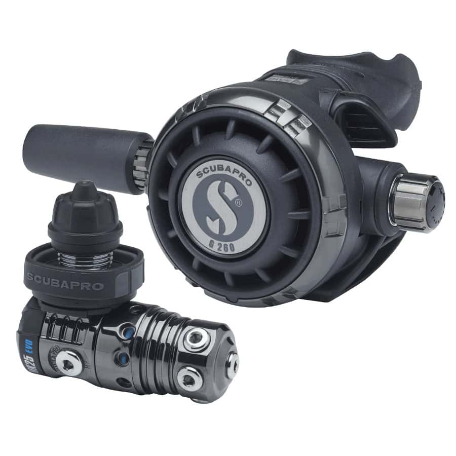 Scubapro MK25 EVO G260 Black Tech Regulator - Original Version Scubapro MK25 EVO G260 Black Tech Regulator - Original Version