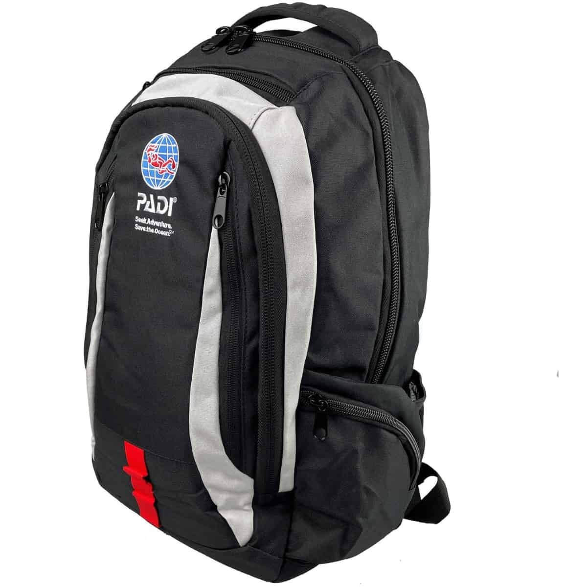 PADI Backpack - Black/Grey 2022 Version PADI Backpack - Black/Grey 2022 Version