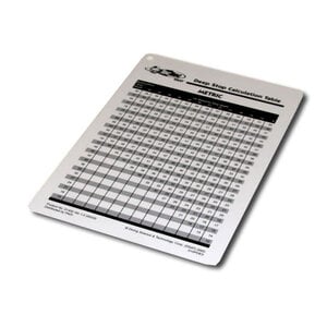 PADI Deep Stop Calculation Table - Metric PADI Deep Stop Calculation Table - Metric
