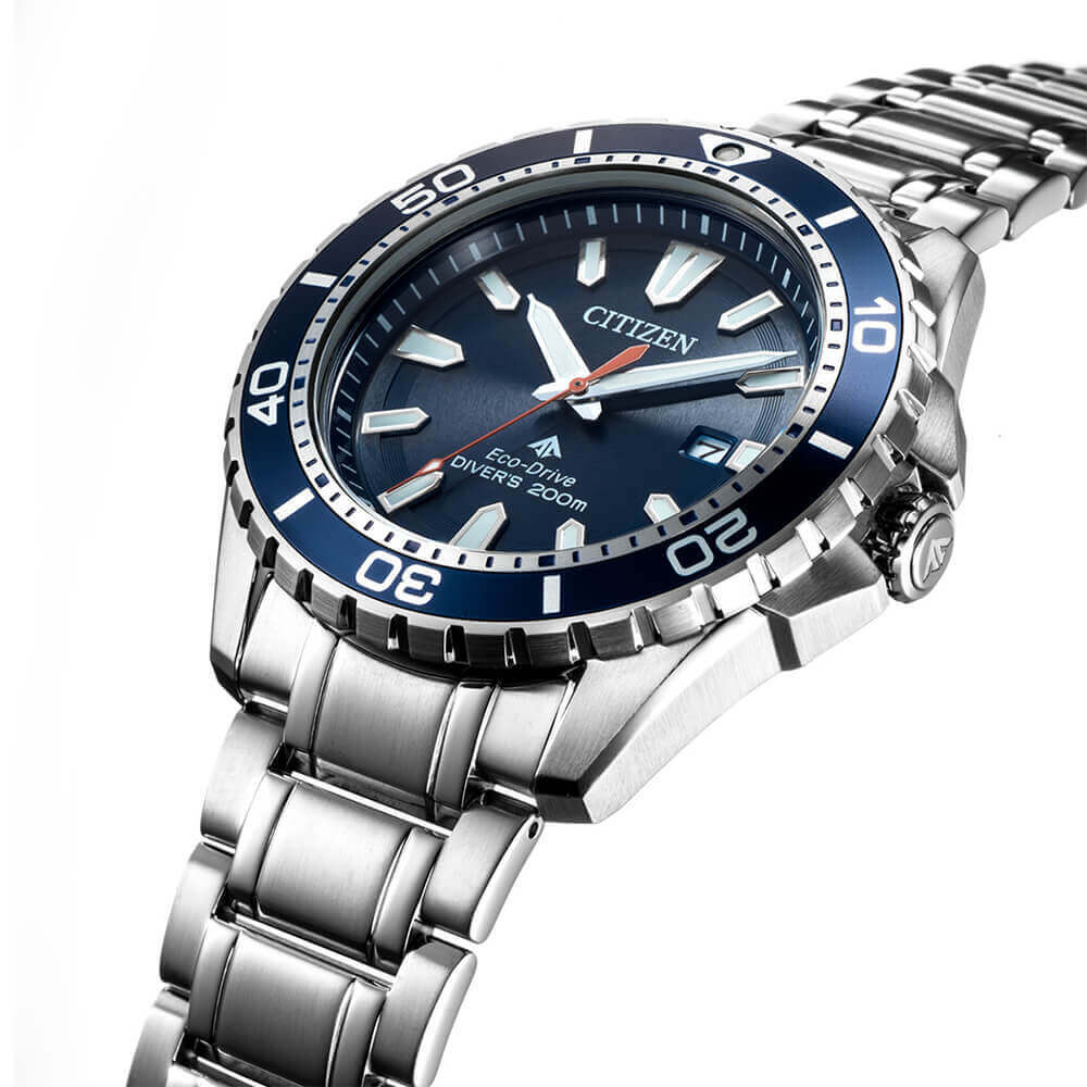 Citizen Mens Stainless Steel Promaster Divers Watch - BN0191-55L