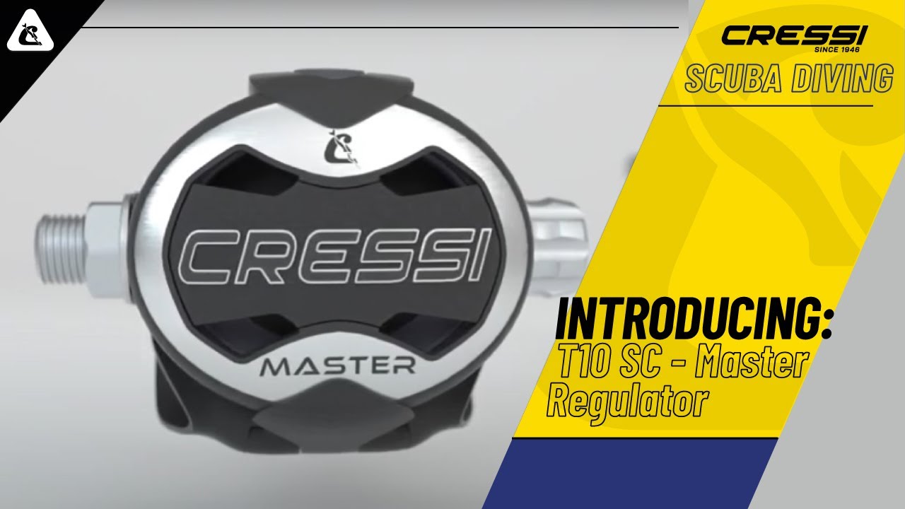 Cressi T10-SC PVD + Master Regulator