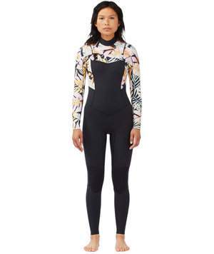 Billabong Womens Salty Dayz 3/2mm CZ Steamer Wetsuit - Paradise Black Billabong Womens Salty Dayz 3/2mm CZ Steamer Wetsuit - Paradise Black