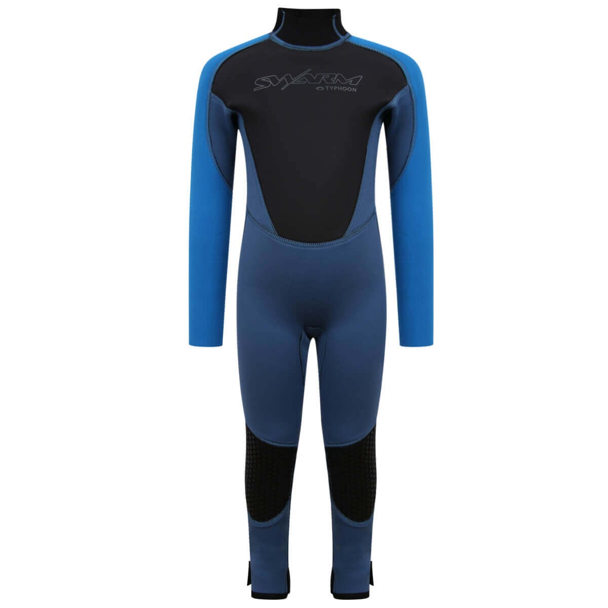 Typhoon Swarm Infants 3mm Wetsuit - 1 Piece Steamer Steel Blue / Blue Typhoon Swarm Infants 3mm Wetsuit - 1 Piece Steamer Steel Blue / Blue