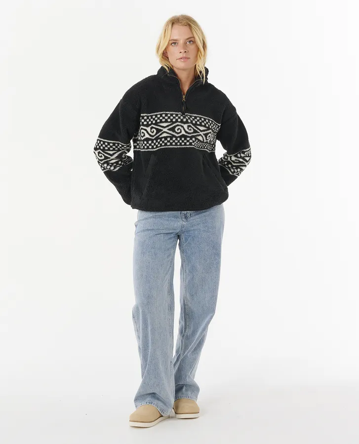 Rip Curl Womens Oceanic Cosmic Kiss Polar Fleece Jumper