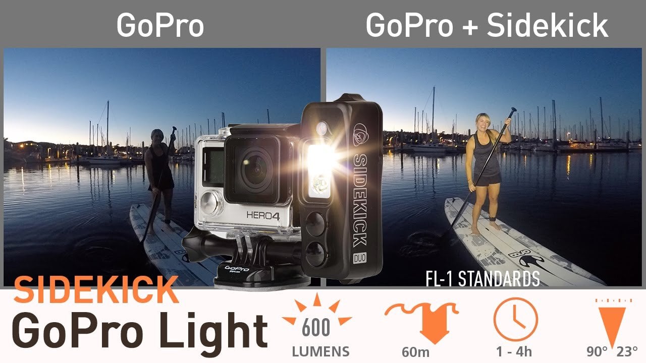 Light and Motion Sidekick Duo - GoPro Lighting System