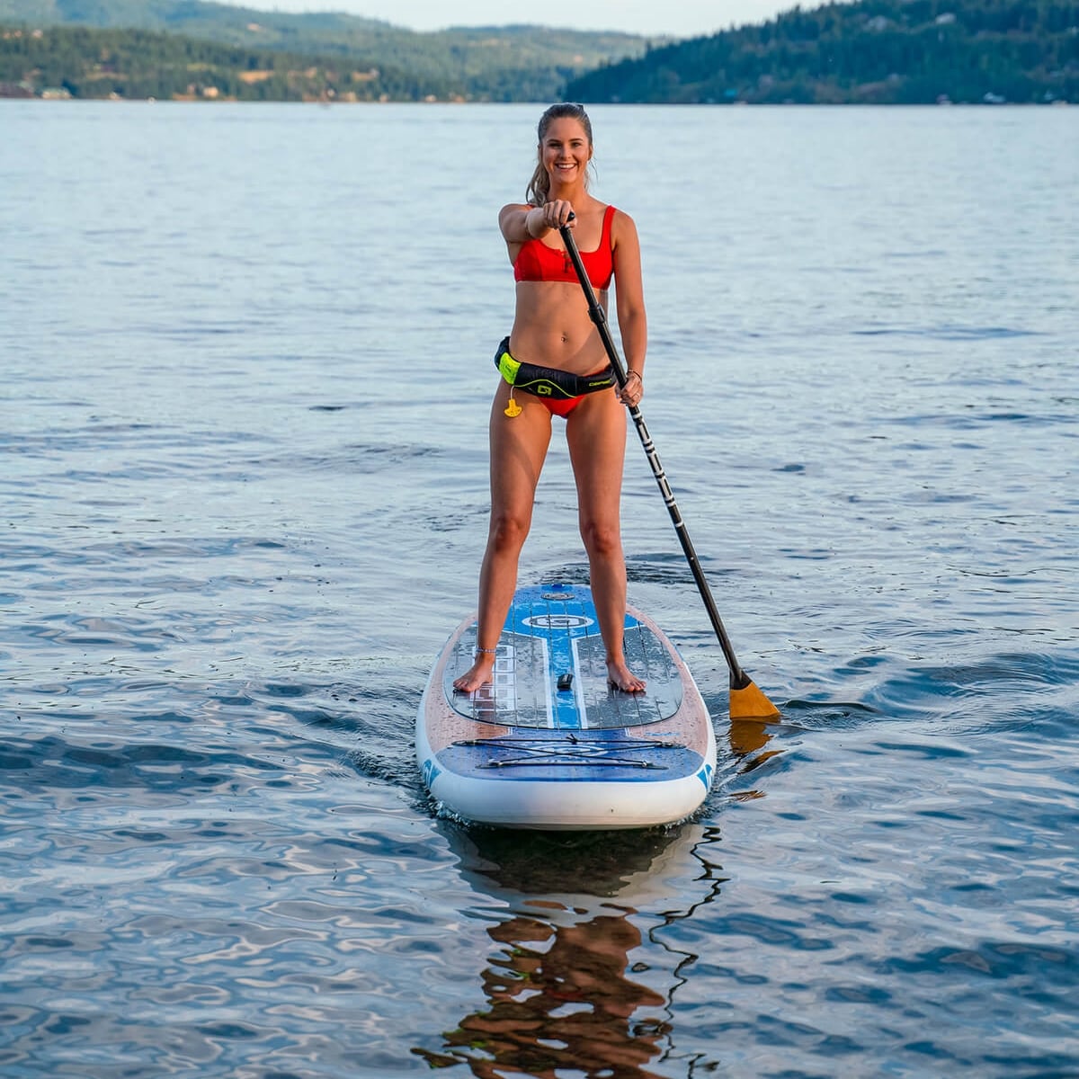 O'Brien Rio 11' SUP Bundle - Inflatable Rio Paddleboard Package
