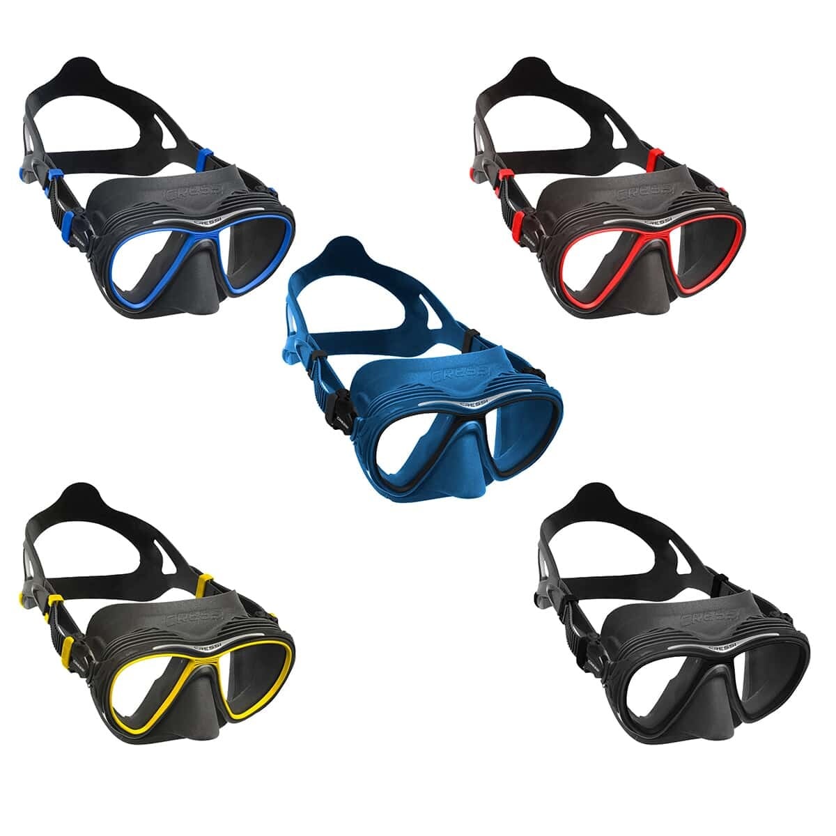 Cressi Quantum Dive Mask - Fitted Prescription Lenses