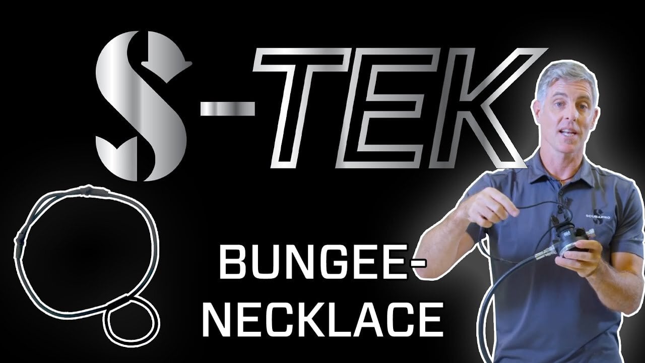 Scubapro S-Tek Bungee Regulator Necklace