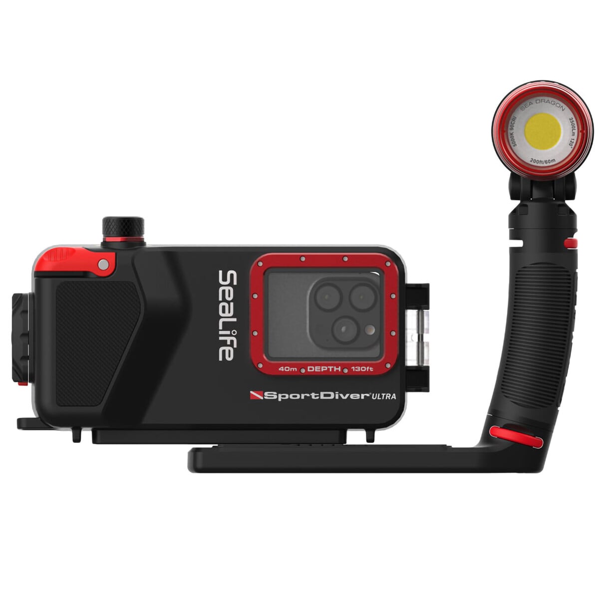 Sealife Sportdiver Ultra Housing + Sea Dragon 2500 Video Light Bundle