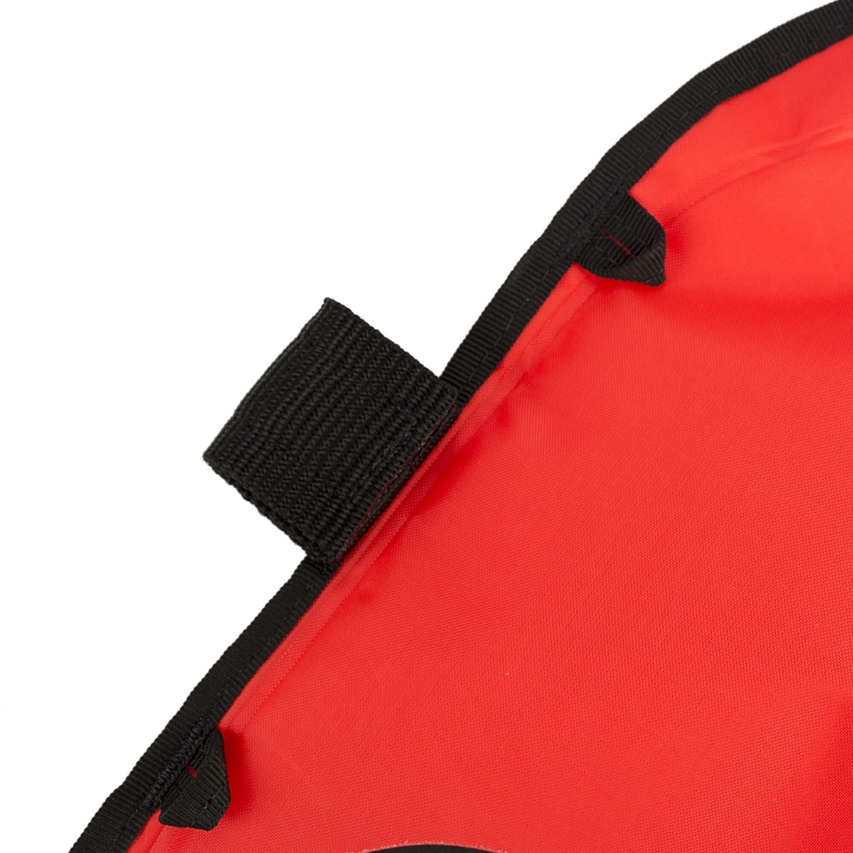 AP Diving 3m Self Sealing SMB Hi Viz Red With EasyFil Adapter