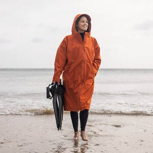 Fourth Element Tidal Robe - Ocean Positive Watersports Robe - Green