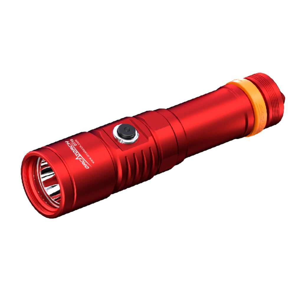 OrcaTorch D710 Dive Torch - 3000 Lumens Dive Torch