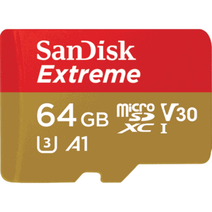 SanDisk Extreme 64GB Micro SDXC UHS-1 Card For GoPro