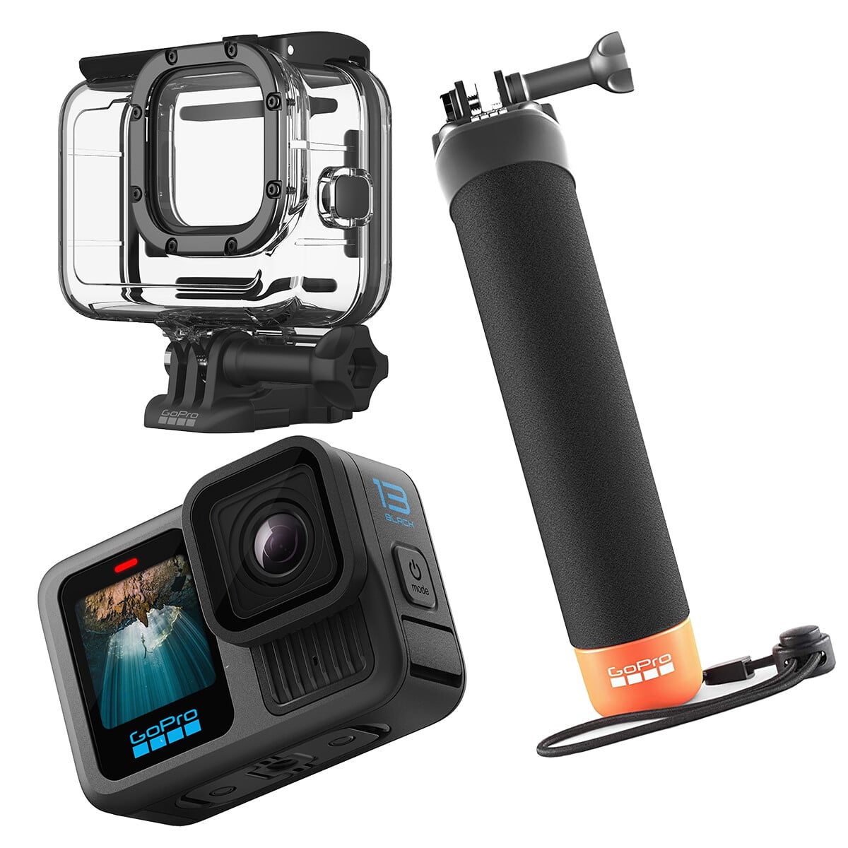 GoPro Hero13 Black Dive Bundle Inc. SD Card + Dive Housing