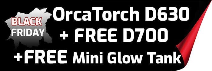 OrcaTorch D630 V2.0 Canister Dive Bundle
