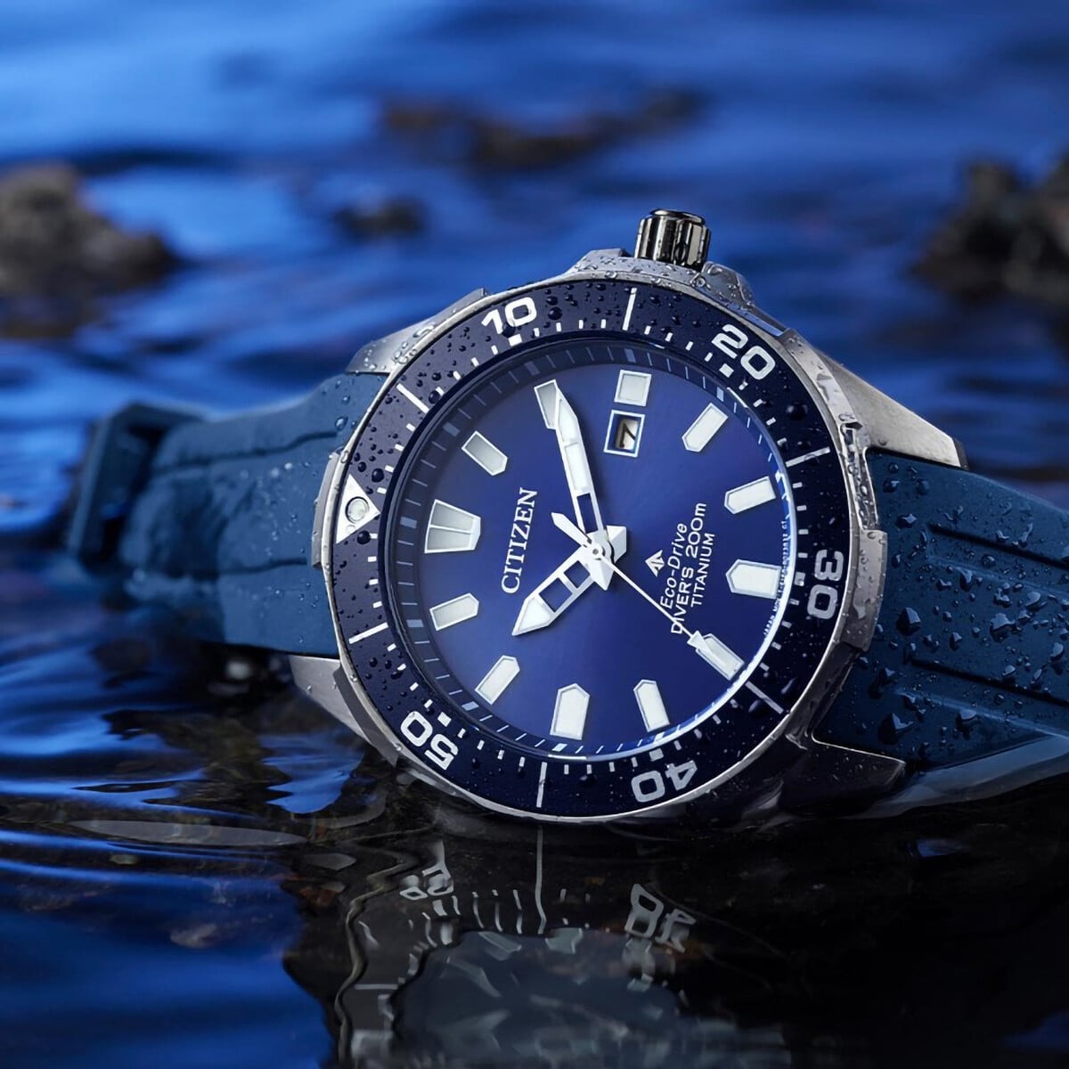 Citizen Promaster Diver Titanium Eco Drive Dive watch BN0201-02M